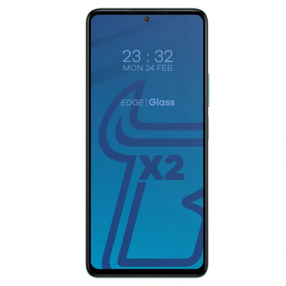 Tvrzené sklo Bizon Glass Edge - [2 PACK] + ochrana na objektiv Xiaomi Poco F4 - 3