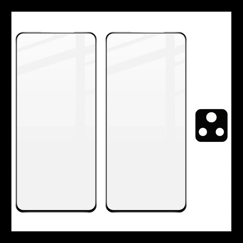 Tvrzené sklo Bizon Glass Edge - [2 PACK] + ochrana na objektiv Xiaomi Poco F4 - 11