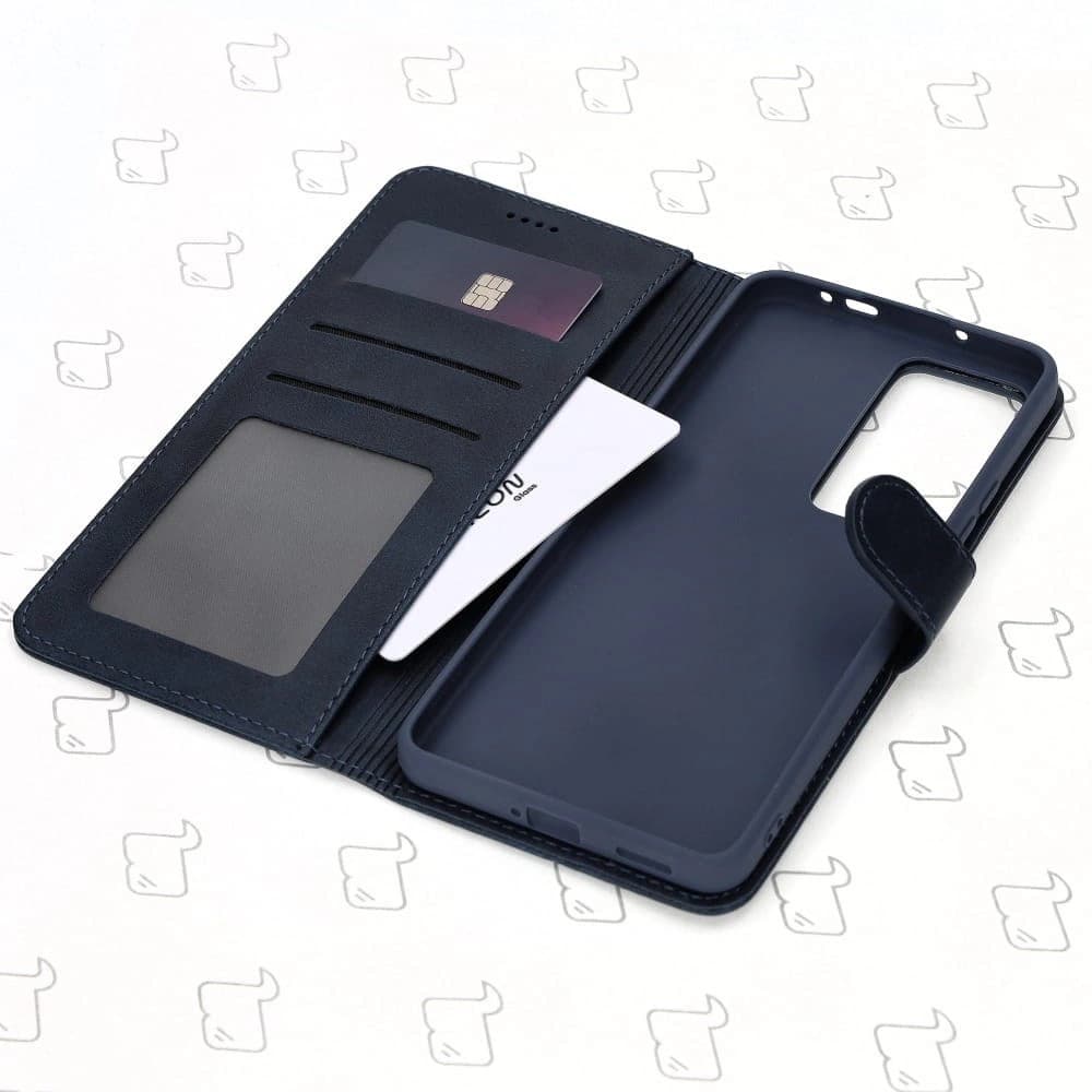 Etui Bizon Case Wallet do Xiaomi Poco F4 tmavě modré - 7