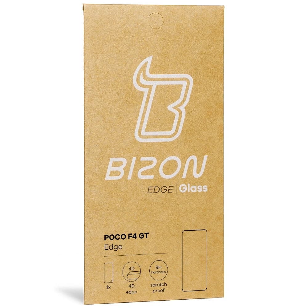 Tvrzené sklo Bizon Glass Edge pro Xiaomi Poco F4 GT černé - 8