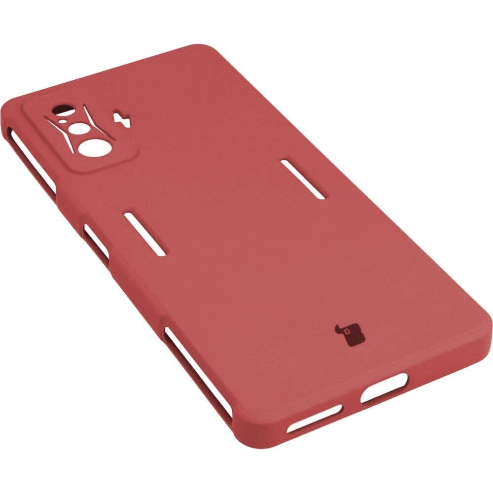 Etui Bizon Case Silicone do Xiaomi Poco F4 GT tmavě růžová - 3