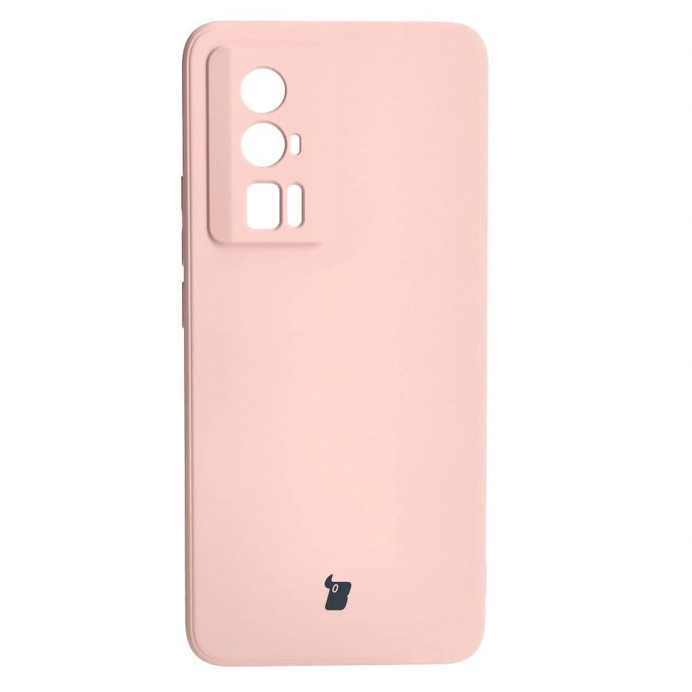 Bizon Case Silicon Sq Xiaomi Poco F5 Pro roz deschis - 2