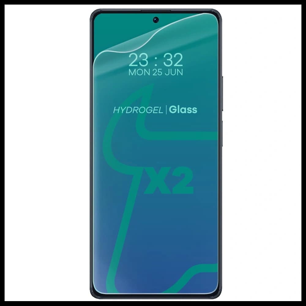 Fólie hydrogelová na displej Bizon Glass Hydrogel pro POCO F5/F5 Pro [2 PACK] - 3