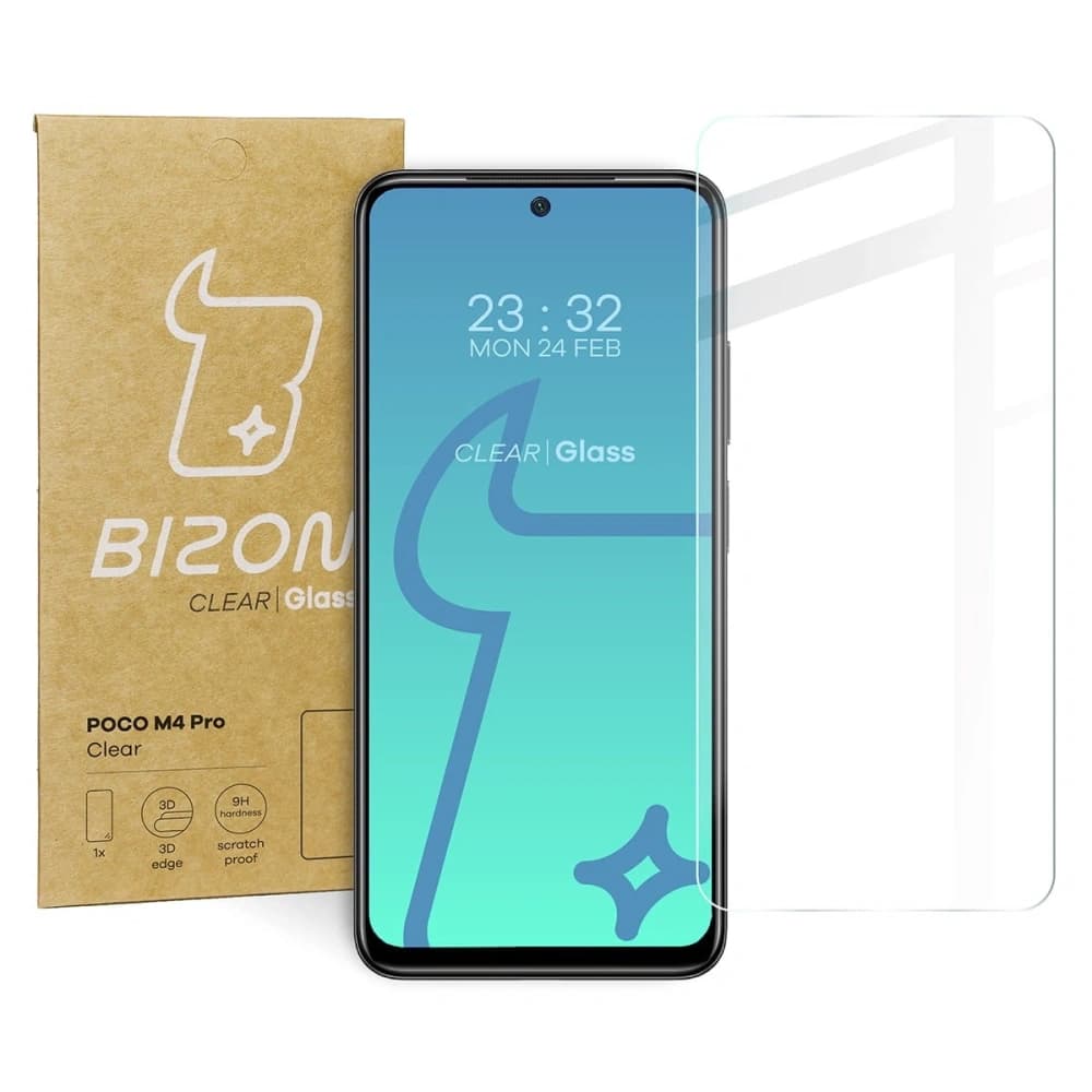 Bizon Glas Klar Xiaomi Poco M4 Pro