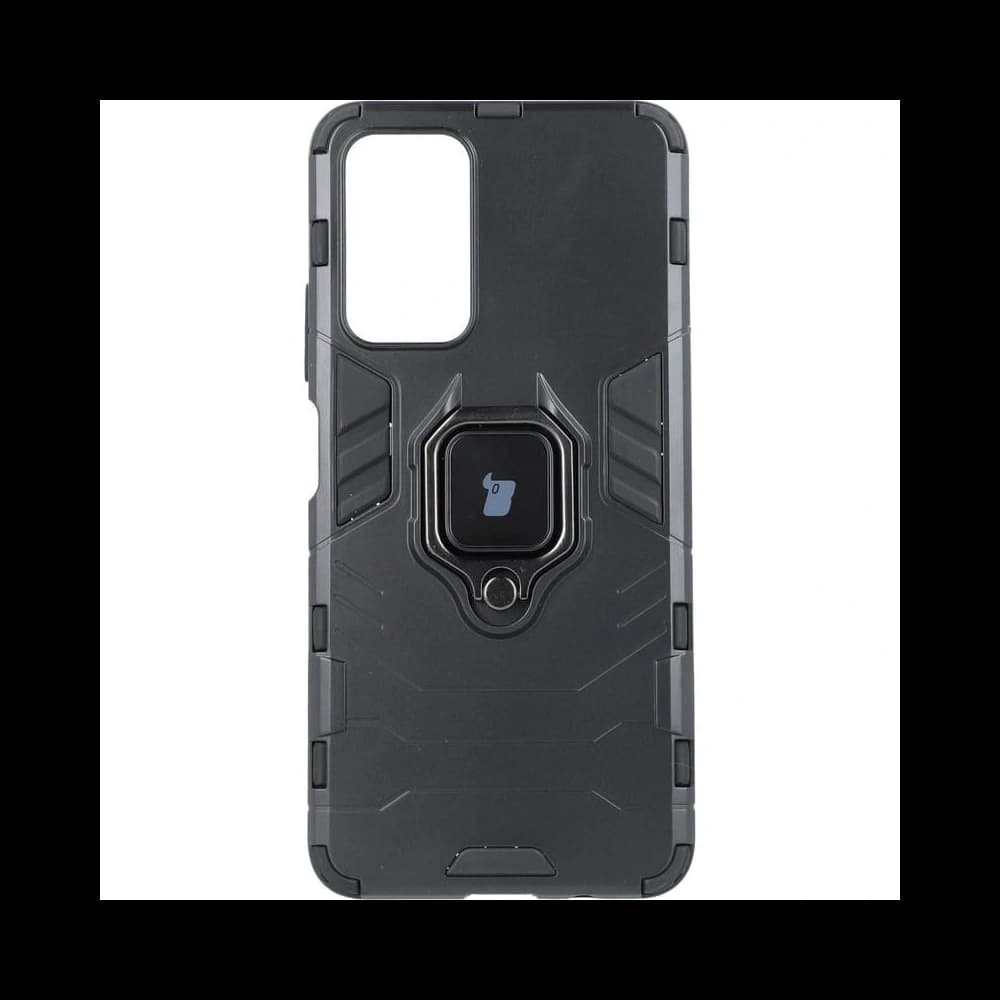 Bizon Case Armor Ring Poco M4 Pro 5G / Redmi Note 11S 5G schwarz