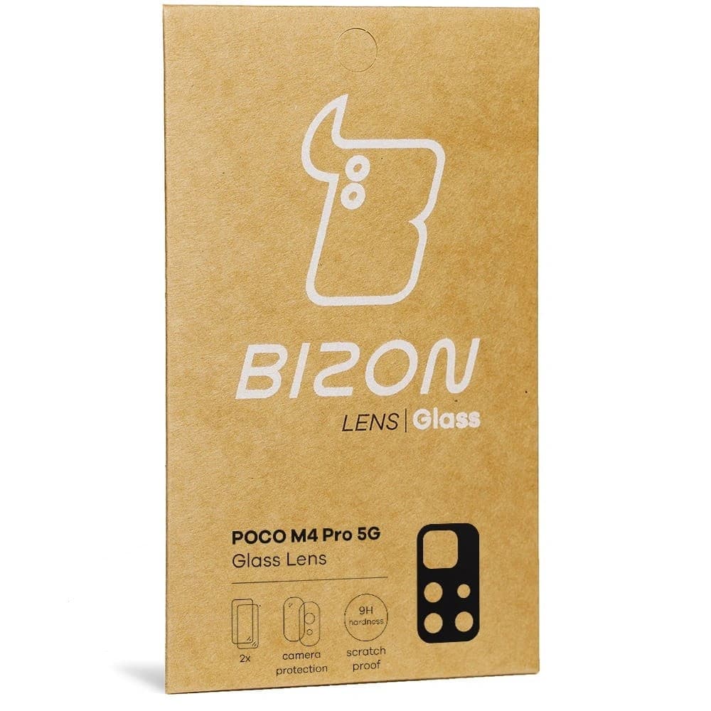 Bizon Glaslinse Poco M4 Pro 5G / Redmi Note 11S 5G [2 PACK] - 6