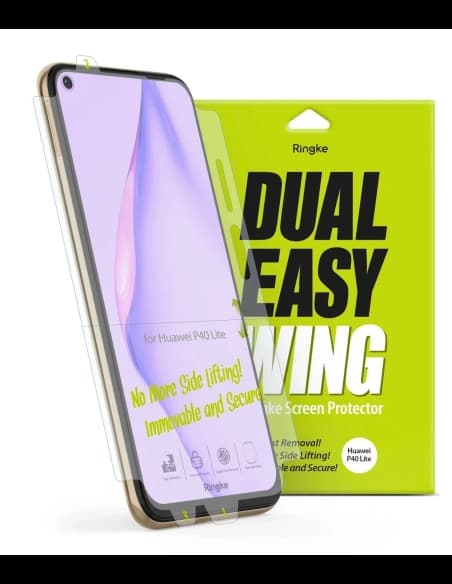 Folia hydrogel Ringke Dual Easy Wing Full Cover Huawei P40 Lite [2 PACK]