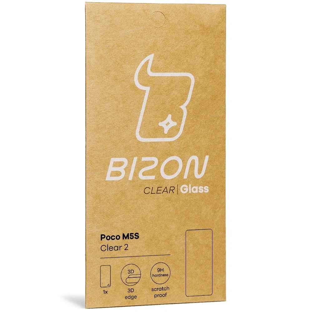 Tvrzené sklo Bizon Glass Clear 2 pro Poco M5s / Redmi Note 10 / 10s - 8