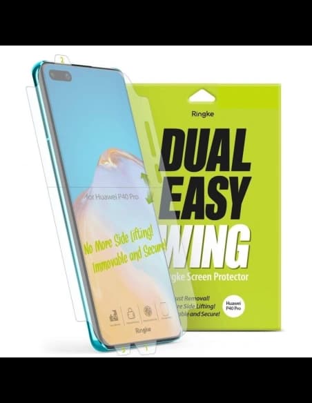 Fólie hydrogelová Ringke Dual Easy Wing Full Cover Huawei P40 Pro [2 PACK]