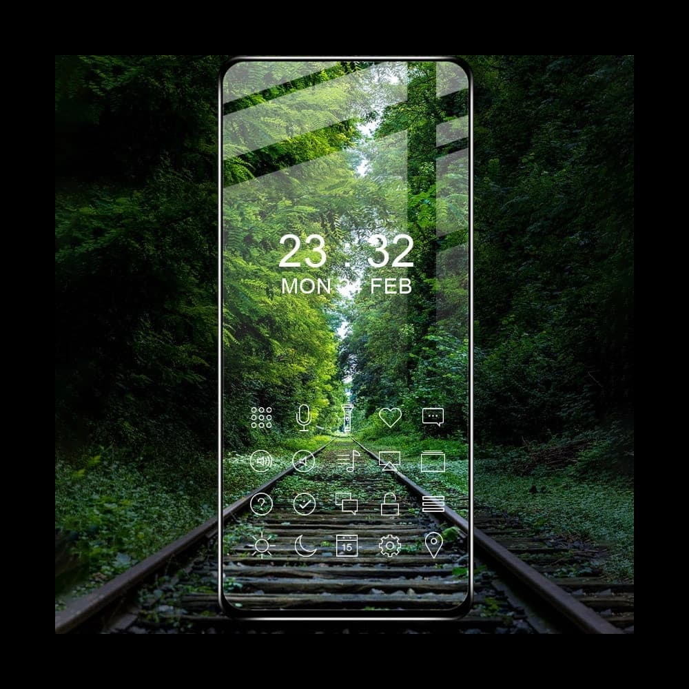 Bizon Glass Edge Xiaomi Poco X3 / NFC / PRO schwarz - 5