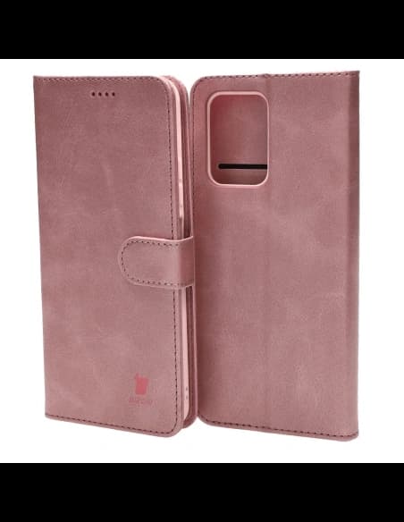 Etui Bizon Case Wallet do Xiaomi Poco X4 GT světle růžové