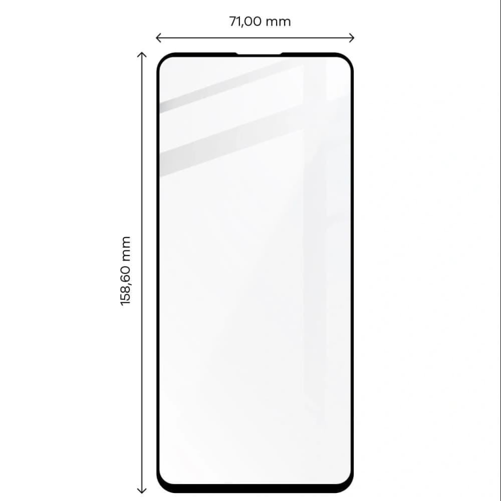 Bizon Glass Edge Poco X4 Pro 5G fekete - 2