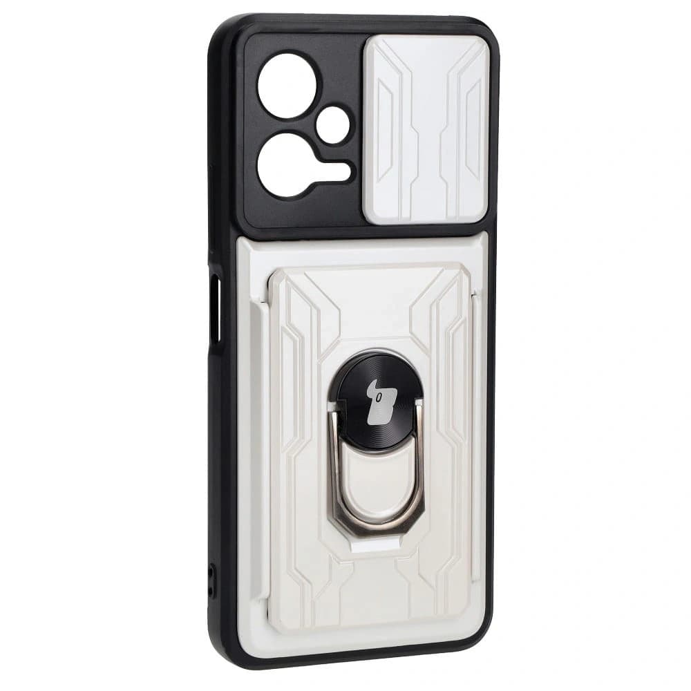 Bizon Case Camshield Kartensteckplatz Ring Xiaomi POCO X5 weiß - 2