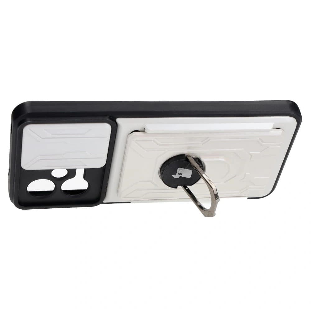 Bizon Case Camshield Kartensteckplatz Ring Xiaomi POCO X5 weiß - 4