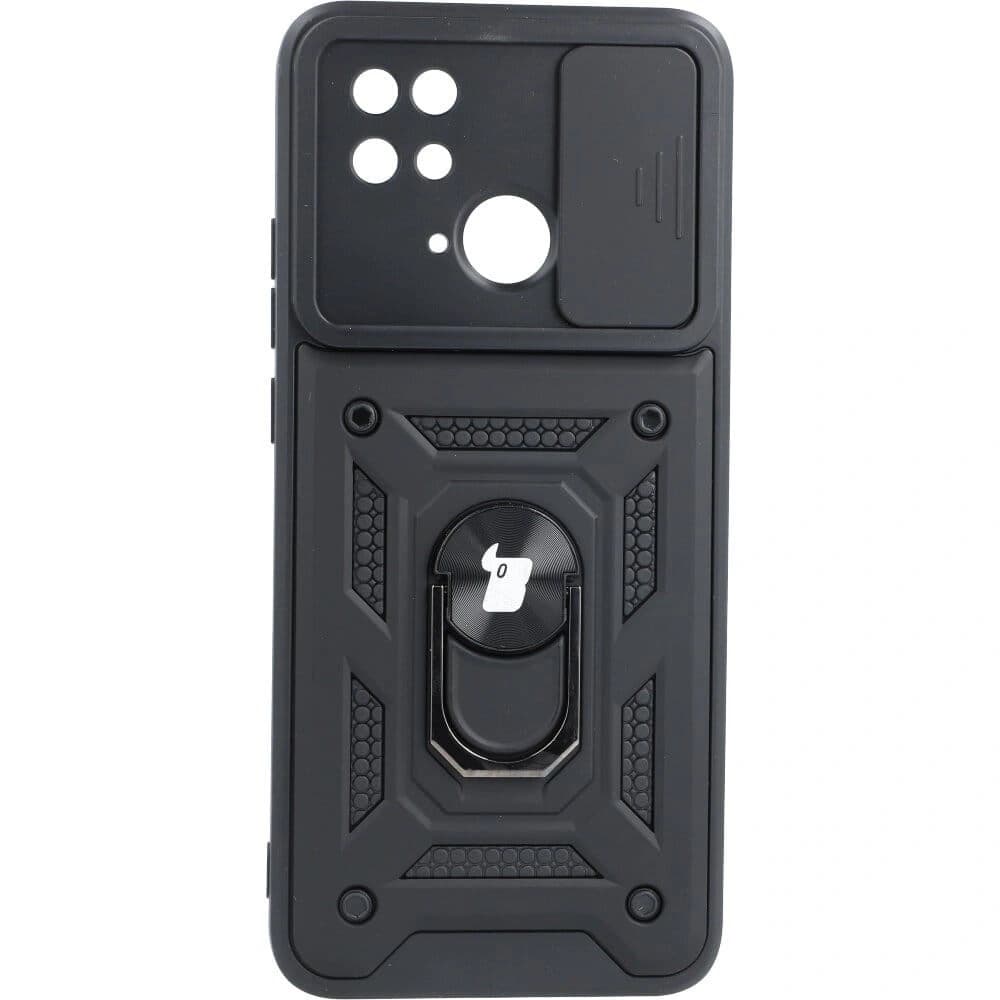Bizon Case CamShield Ring Xiaomi Redmi 10C fekete