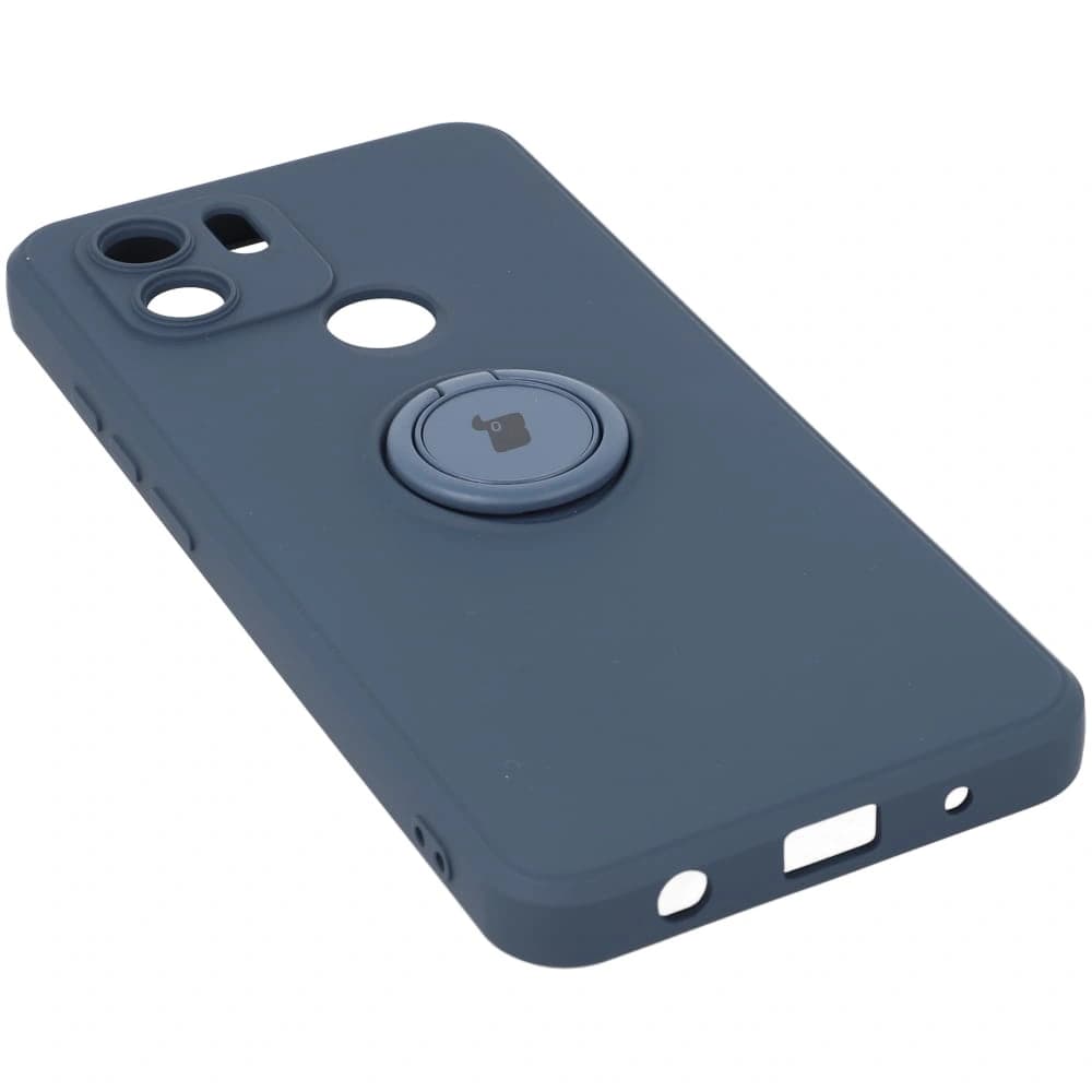 Inel din silicon Bizon Case pentru Redmi A1, albastru marin - 3