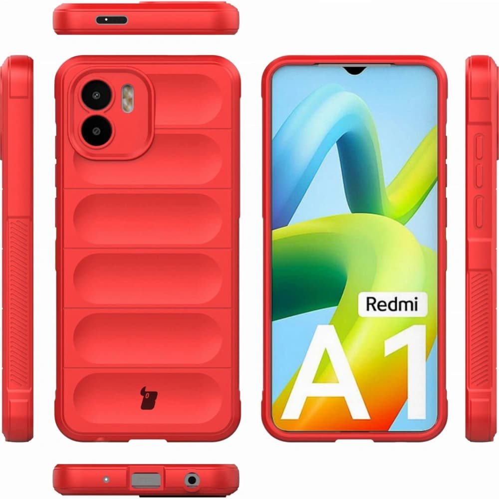 Bizon Case Tur Xiaomi Redmi A1 piros - 3