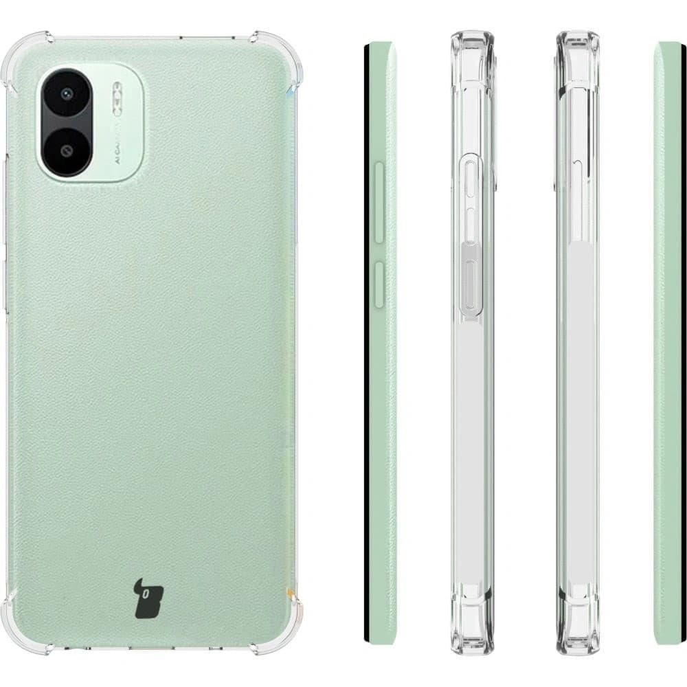 Bizon Case Clear Pack tok + 2x képernyőüveg + lencseüveg Xiaomi Redmi A1 átlátszó - 4
