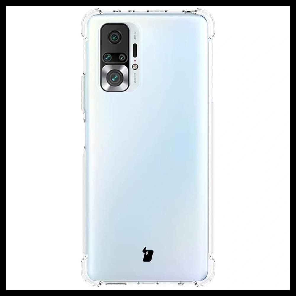 Bizon Case Clear Pack tok + 2x kijelző üveg + lencse üveg Xiaomi Redmi Note 10 Pro átlátszó - 3