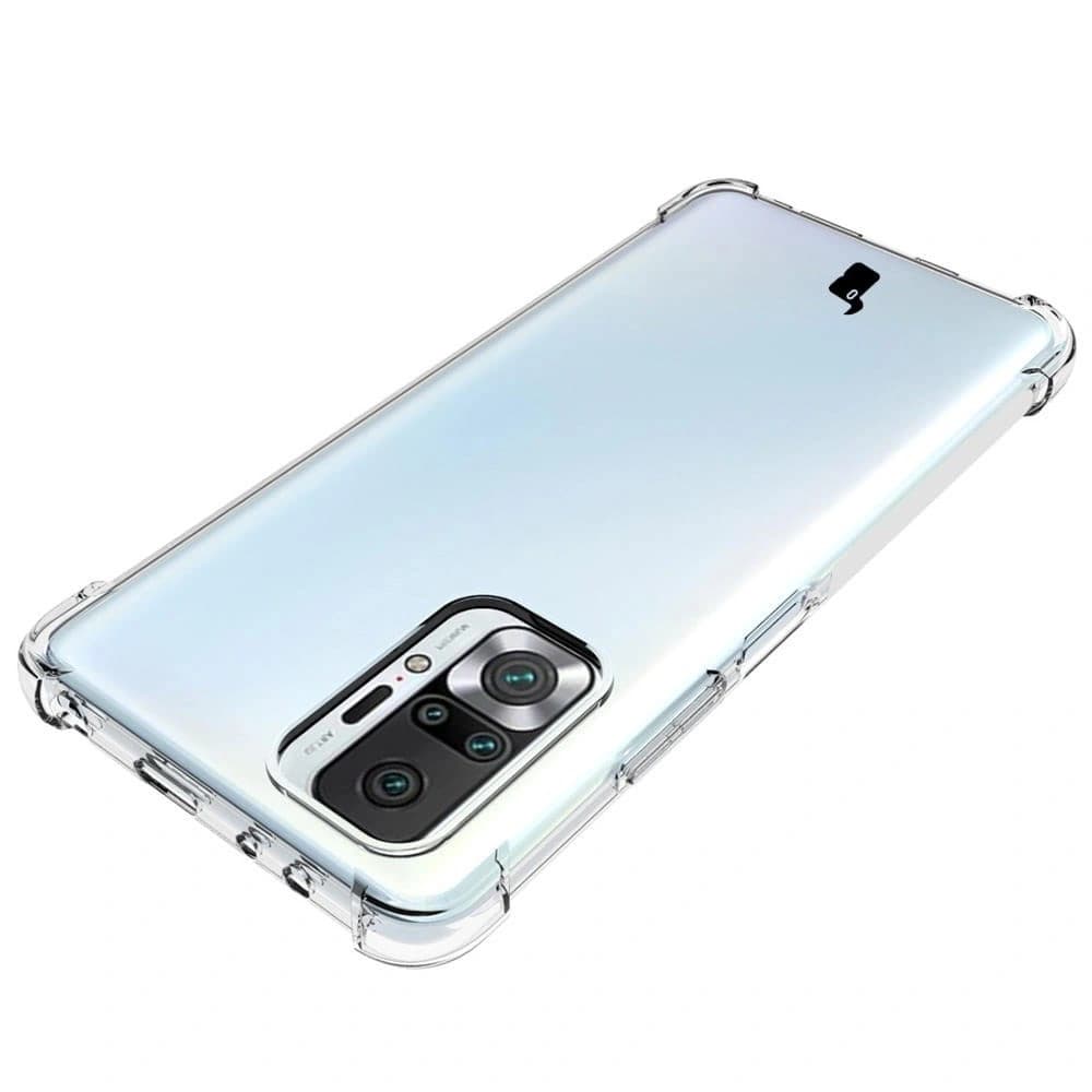 Bizon Case Clear Pack tok + 2x kijelző üveg + lencse üveg Xiaomi Redmi Note 10 Pro átlátszó - 5