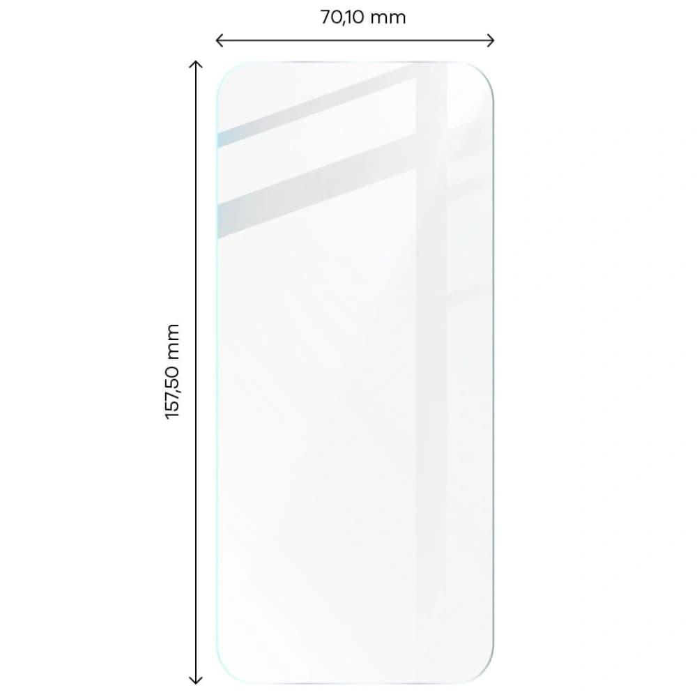 Bizon üveg tiszta edzett üveg - 3 db. + lencse üveg Redmi Note 10 Pro-hoz - 2