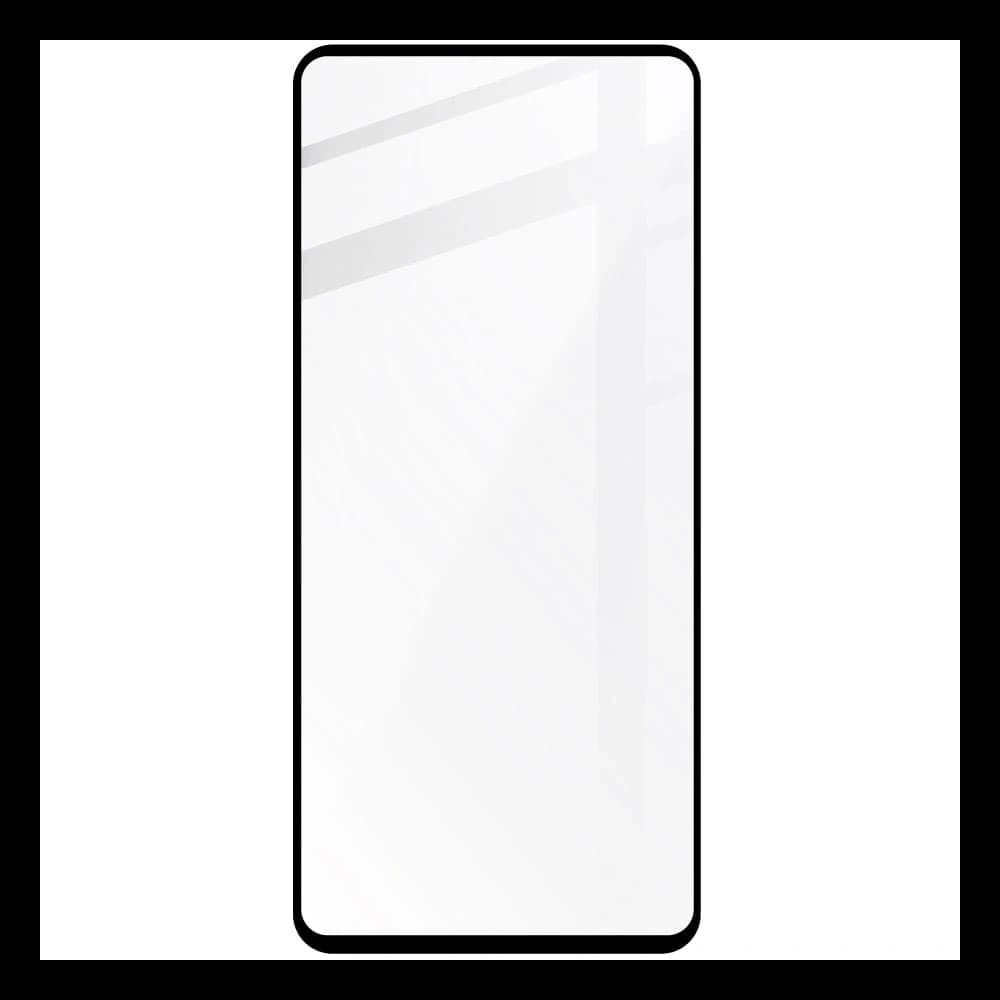 Bizon Glass Edge gehärtetes Glas - [2 PACK] + Linsenschutz für Redmi Note 11 schwarz - 2