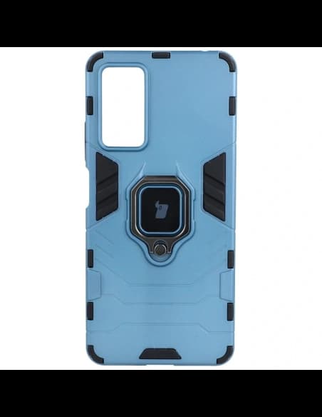 Bizon Case Armor Ring Xiaomi Redmi Note 11 Pro / Pro 5G blau