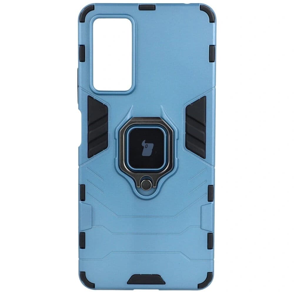 Bizon Case Armor Ring Xiaomi Redmi Note 11 Pro / Pro 5G blau