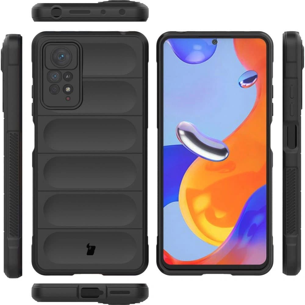 Bizon Case Tur Xiaomi Redmi Note 11 Pro / Pro 5G schwarz - 3