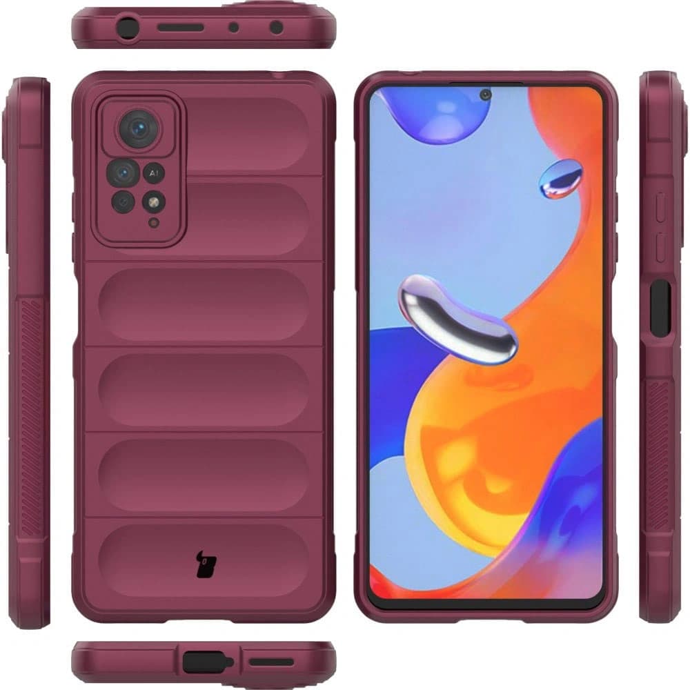 Bizon Case Tur Xiaomi Redmi Note 11 Pro / Pro 5G sötét lila - 3