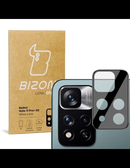 Bizon Glass Lens Redmi Note 11 Pro+ 5G [2 PACK]