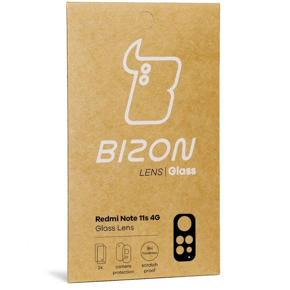 Bizon Glass Lens Redmi Note 11S 4G [2 PACK] - 5