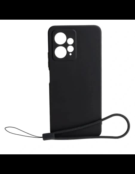 Bizon Case Silikon Xiaomi Redmi Note 12 4G schwarz