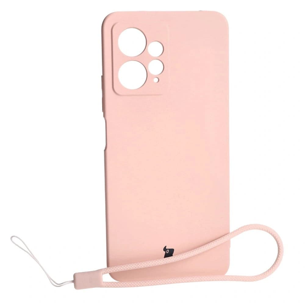 Bizon Case Silikon Xiaomi Redmi Note 12 4G hellrosa - 1