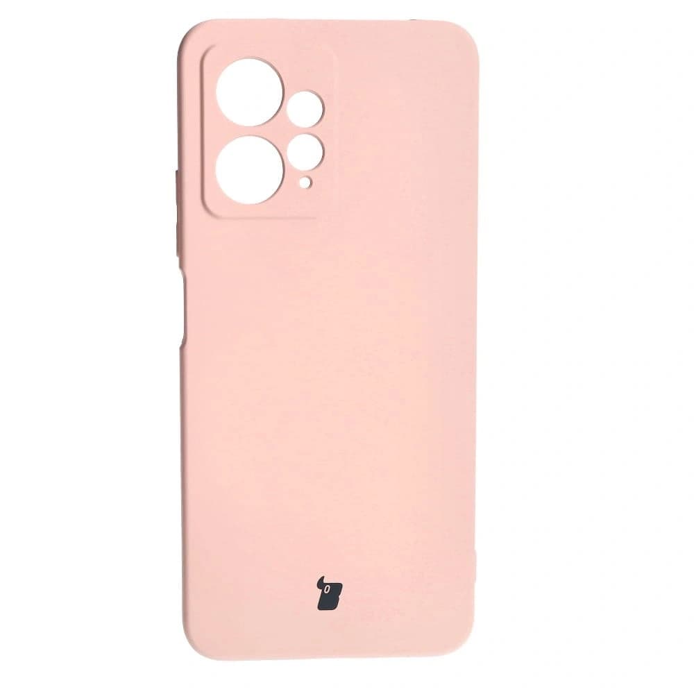 Bizon Case Silikon Xiaomi Redmi Note 12 4G hellrosa - 2