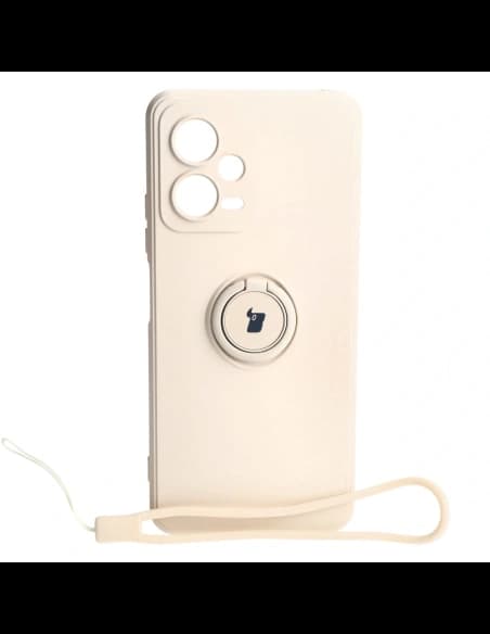 Bizon Case Silikonring Sq Xiaomi Redmi Note 12 5G/Poco X5 beige