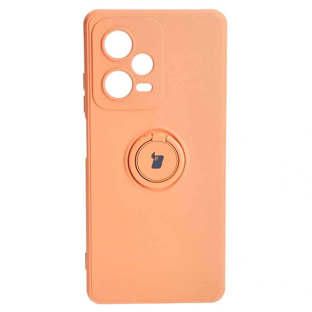 Bizon Case Silicone Ring Sq Xiaomi Redmi Note 12 Pro Plus 5G orange - 2