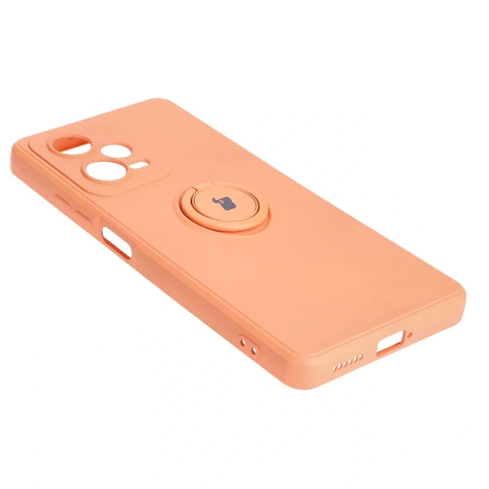 Bizon Case Silicone Ring Sq Xiaomi Redmi Note 12 Pro Plus 5G orange - 4