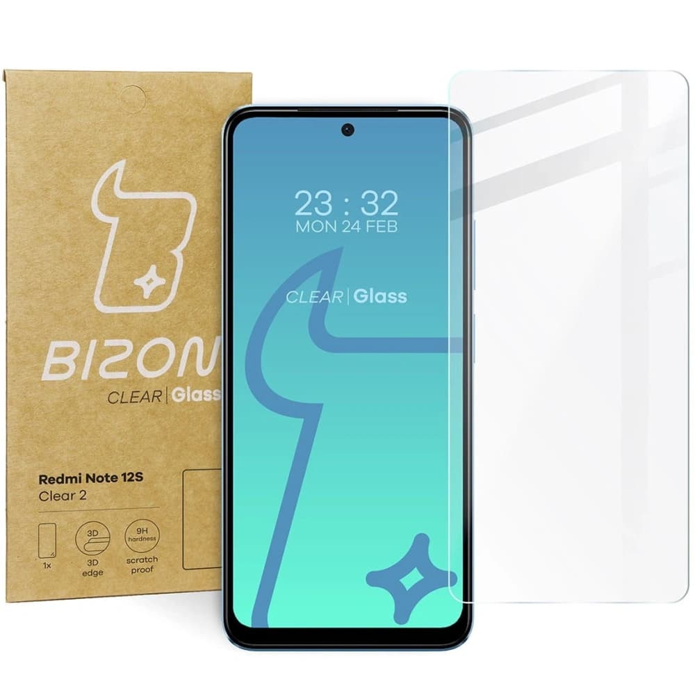 Sklo tvrzené Bizon Glass Clear 2 pro Xiaomi Redmi Note 12S