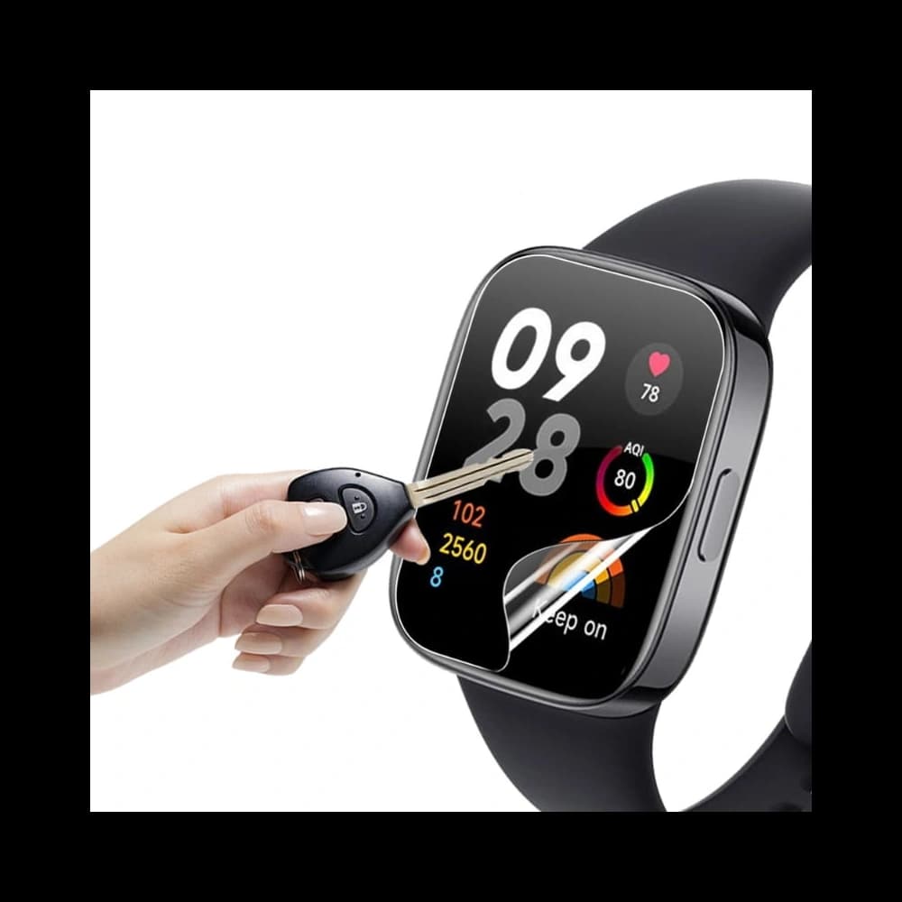 Fólie hydrogelová na displej Bizon Glass Hydrogel pro Xiaomi Redmi Watch 3 [2 PACK] - 4