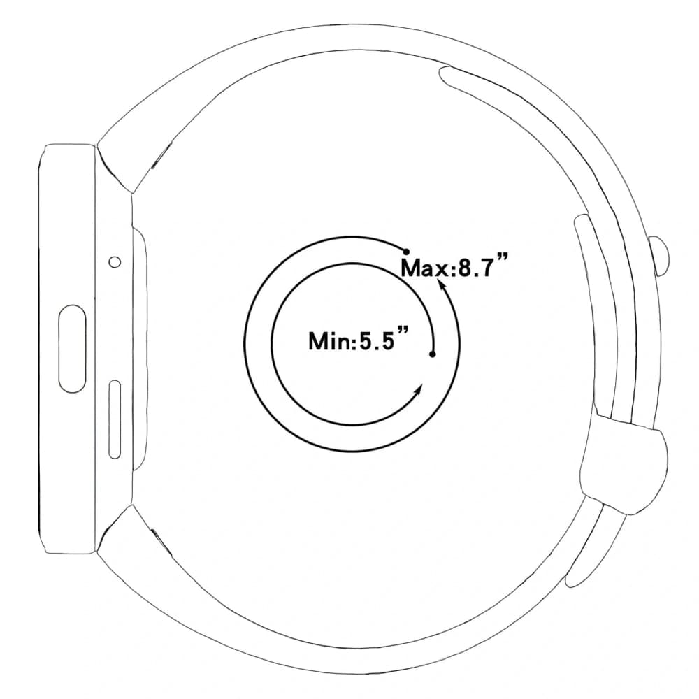 Pasek Bizon Strap Watch Nessy do Xiaomi Redmi Watch 3 černý - 5