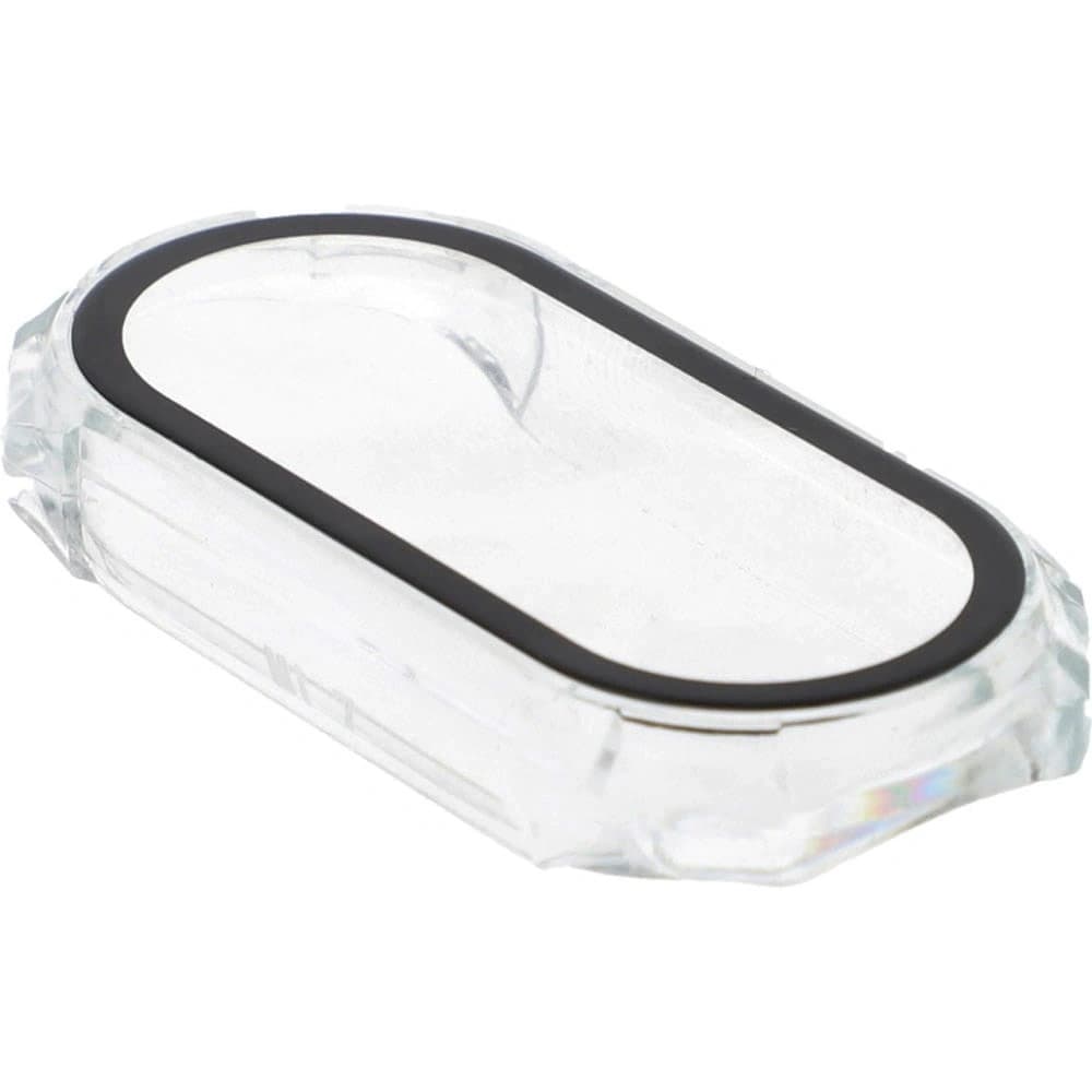 Etui se sklem Bizon Case AntiShock Set Xiaomi Mi Band 7 průhledné - 4