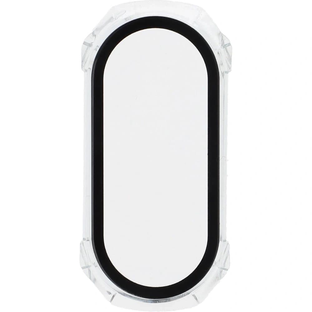 Etui se sklem Bizon Case AntiShock Set Xiaomi Mi Band 7 průhledné - 5