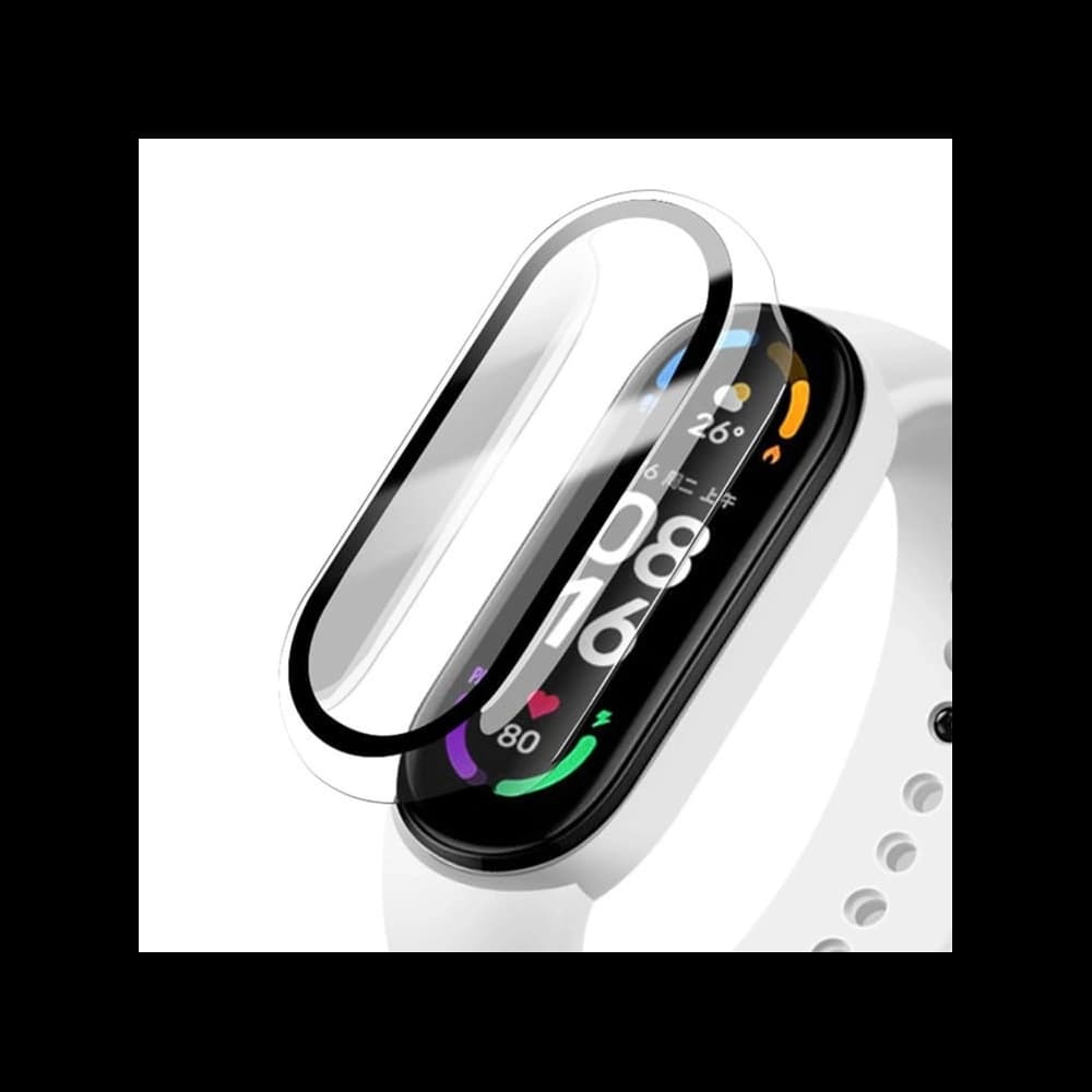 Bizon Case Case + Glass Set Xiaomi Mi Band 7 clear - 6