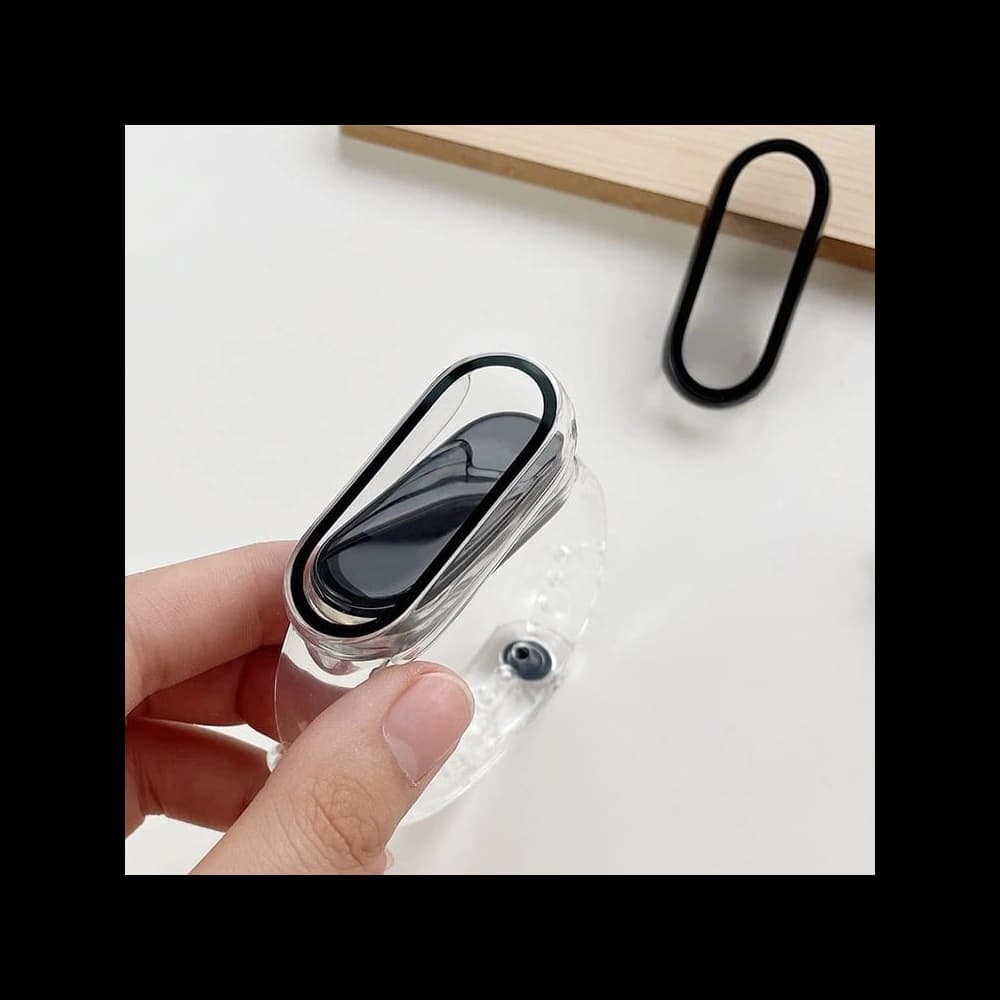 Bizon Case Case + Glass Set Xiaomi Mi Band 7 clear - 8