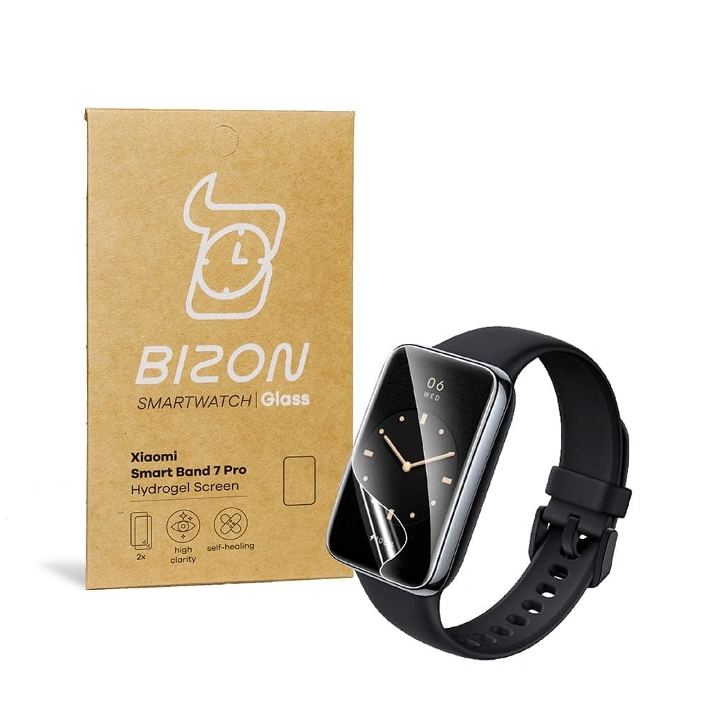 Bizon Glass Hydrogel Xiaomi Smart Band 7 Pro [2 PACK] - 1