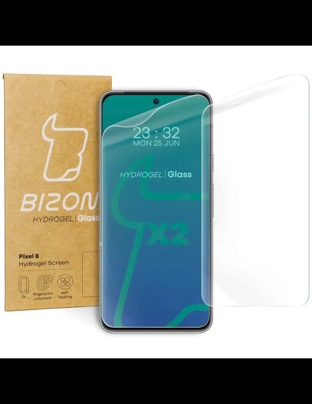 Bizon Glass Hydrogel Pixel 8 [2 PACK]