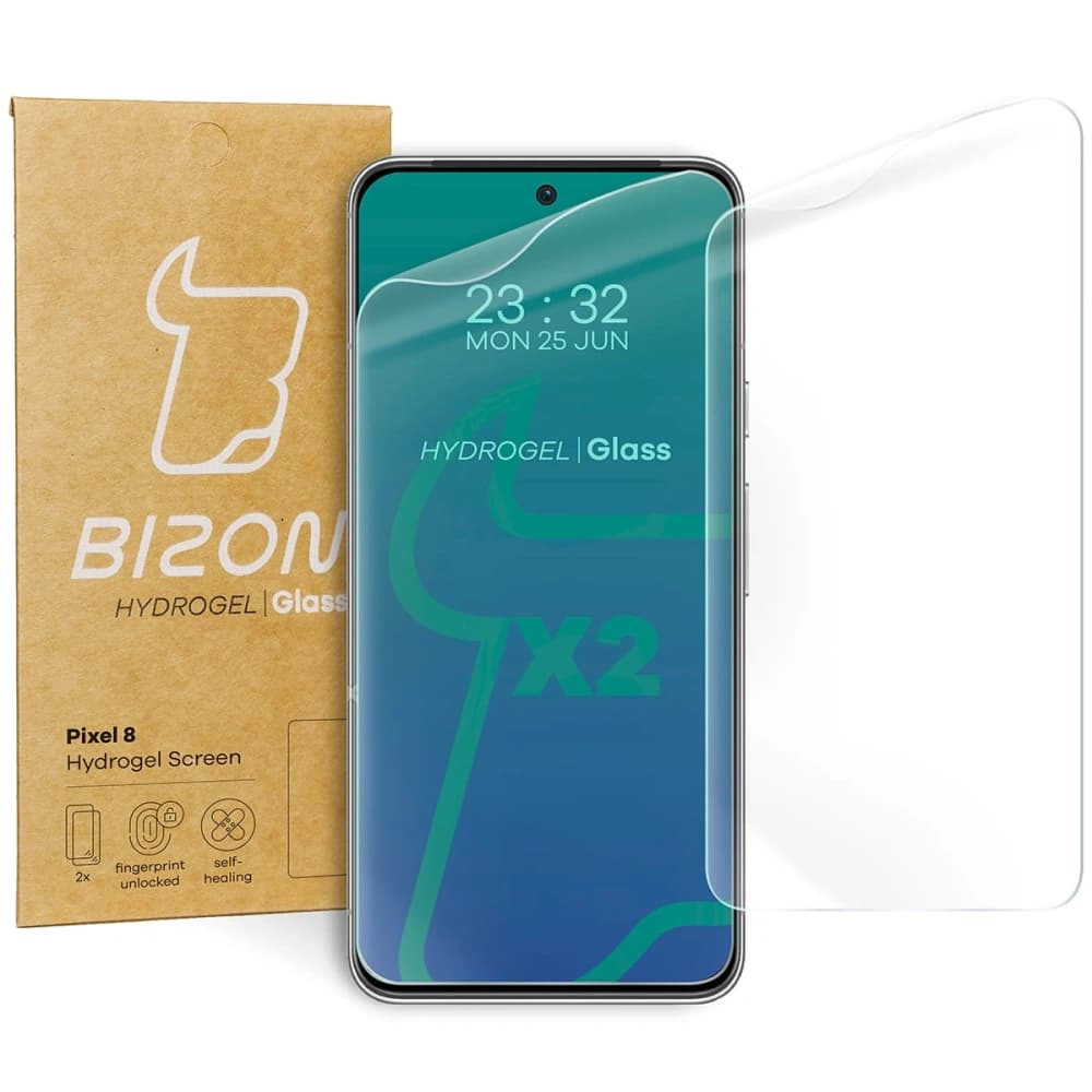 Bizon Glass Hydrogel Pixel 8 [2 PACK] - 1