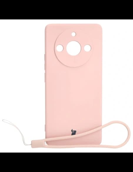 Bizon Case Silicone Sq Realme 11 Pro / 11 Pro+ light pink