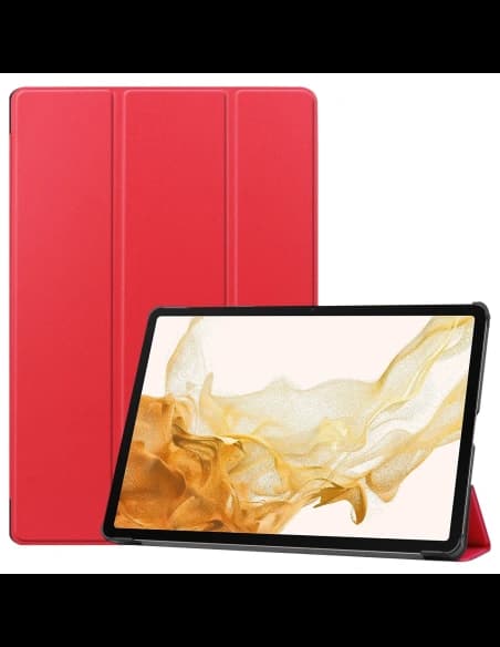 Bizon Case Tab Croc Samsung Galaxy Tab S10 Plus / S9 Plus red